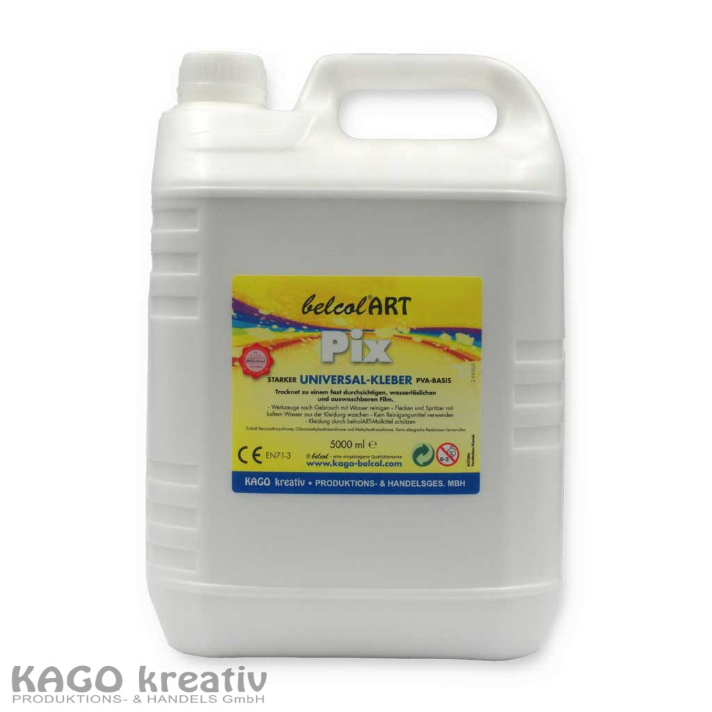 belcolART Pix  5 Liter, Bastelkleber weiß
