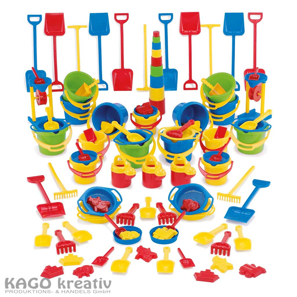 Sandspielsortiment – 100 Teile