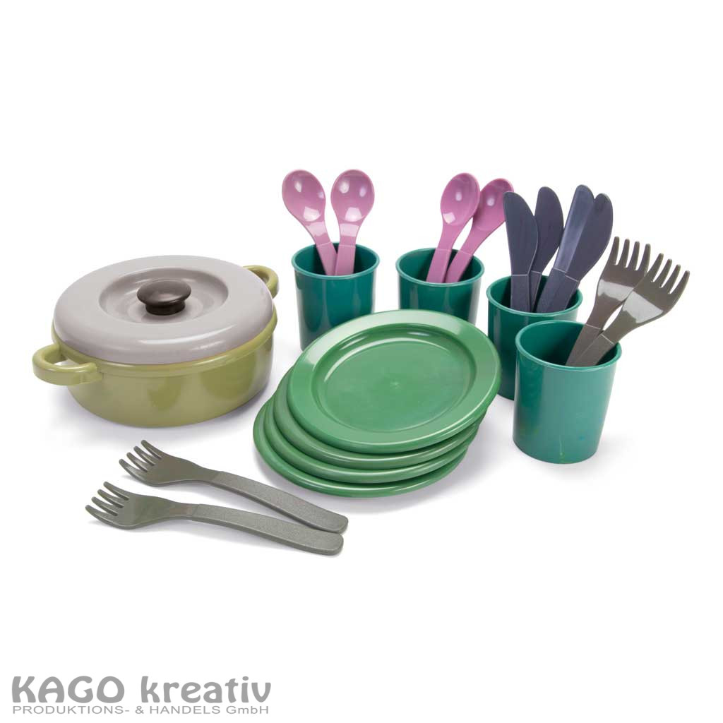 Green Bean Speiseset 22 -Teile