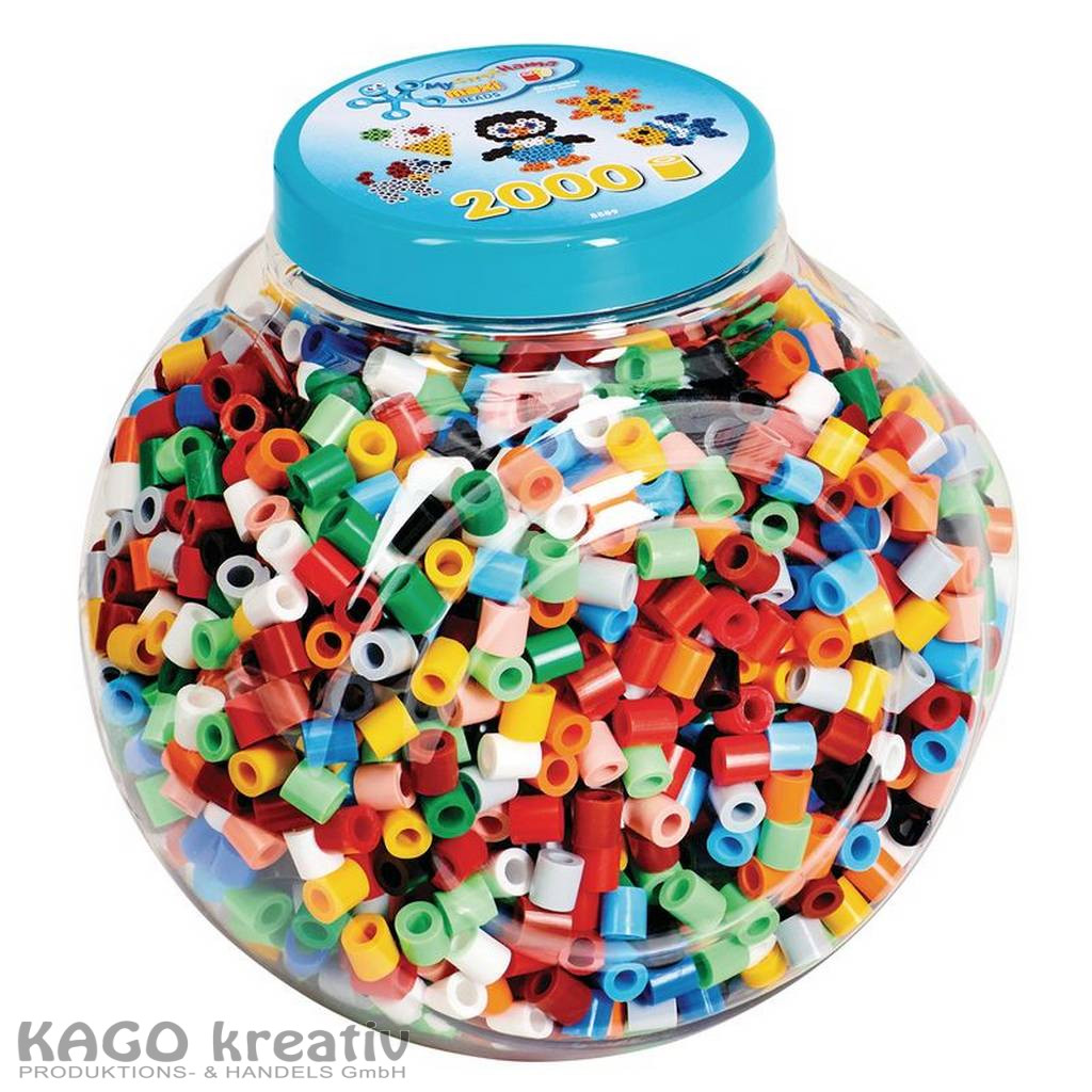 HAMA-Perlen maxi 2.000 Stück Mischung f. Jungs