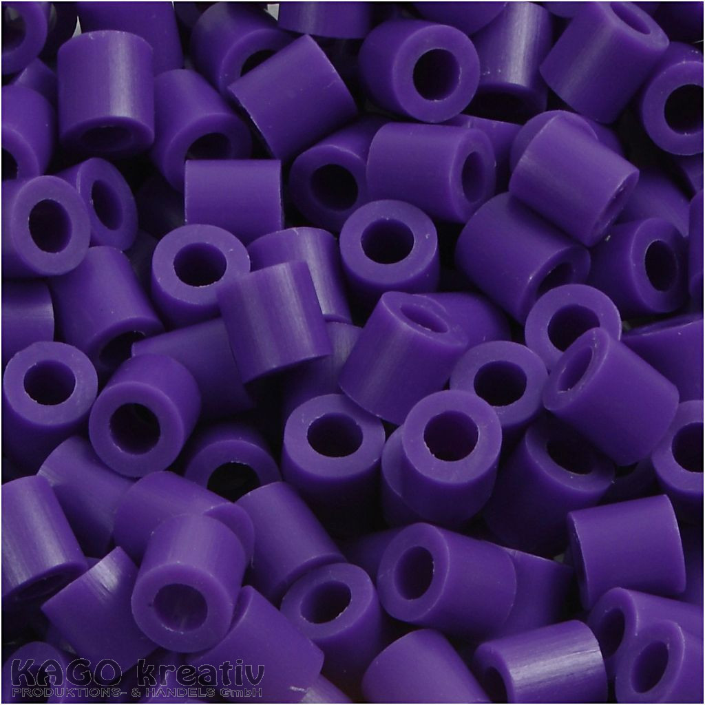 Nabbi - Bügelperlen, 5x5mm, violett Nr.11 1.100 Stück