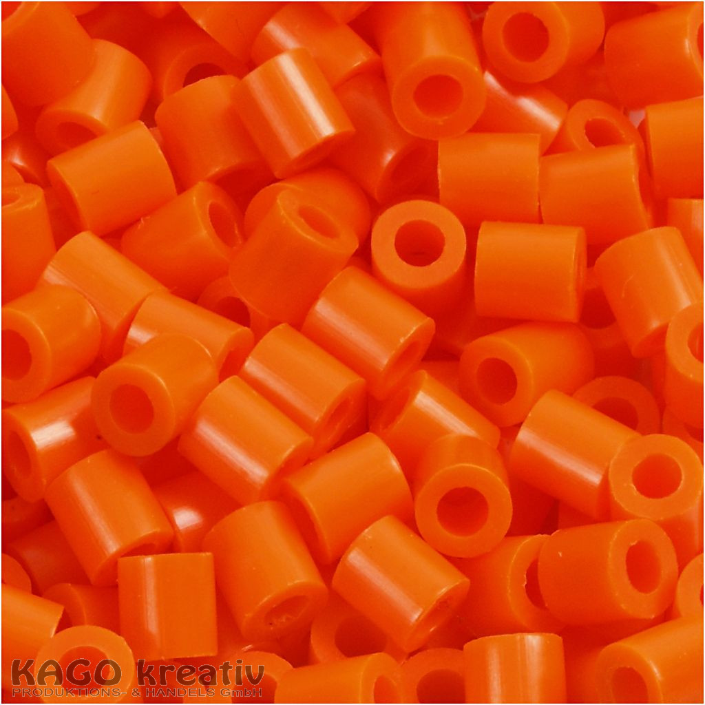 Nabbi - Bügelperlen, 5x5mm, orange Nr.13 1.100 Stück