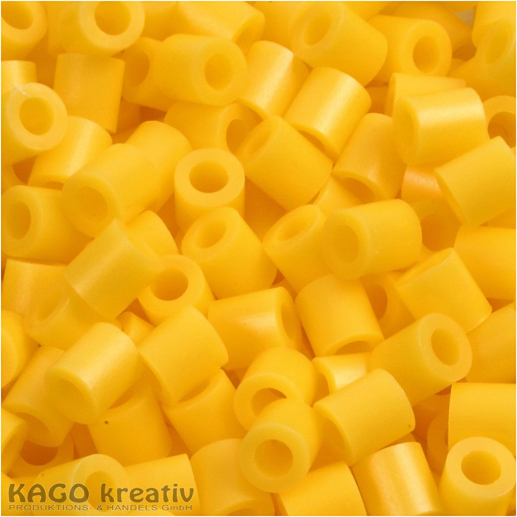 Nabbi - Bügelperlen, 5x5mm, gelb Nr.14 1.100 Stück