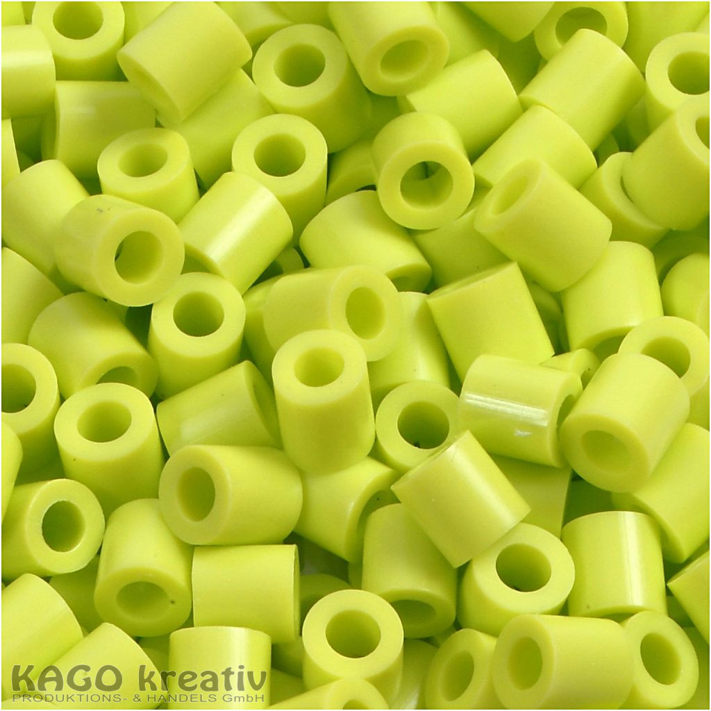 Nabbi - Bügelperlen, 5x5mm, lindgrün Nr.17 1.100 Stück