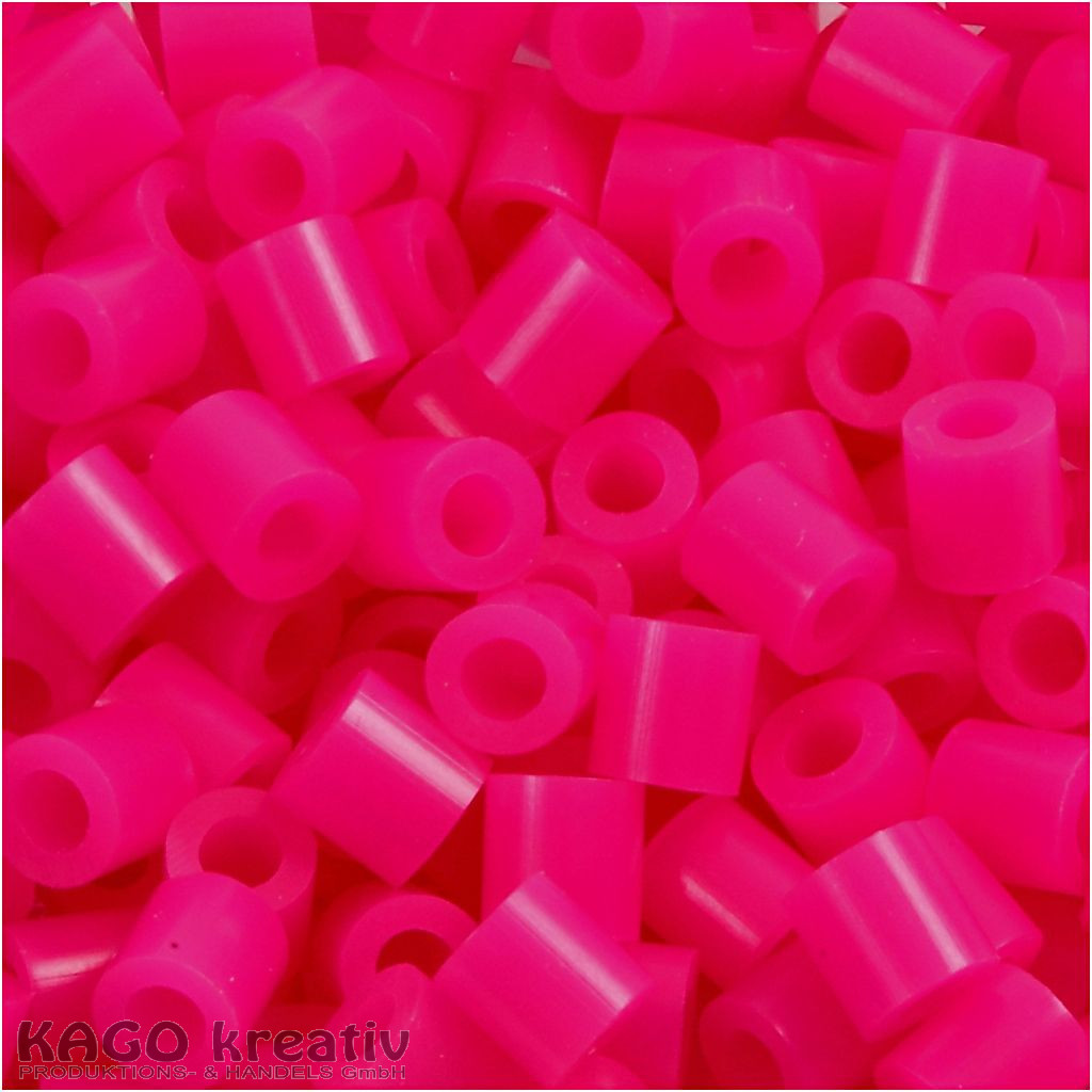 Nabbi - Bügelperlen, 5x5mm, fuchsia Nr.18 1.100 Stück