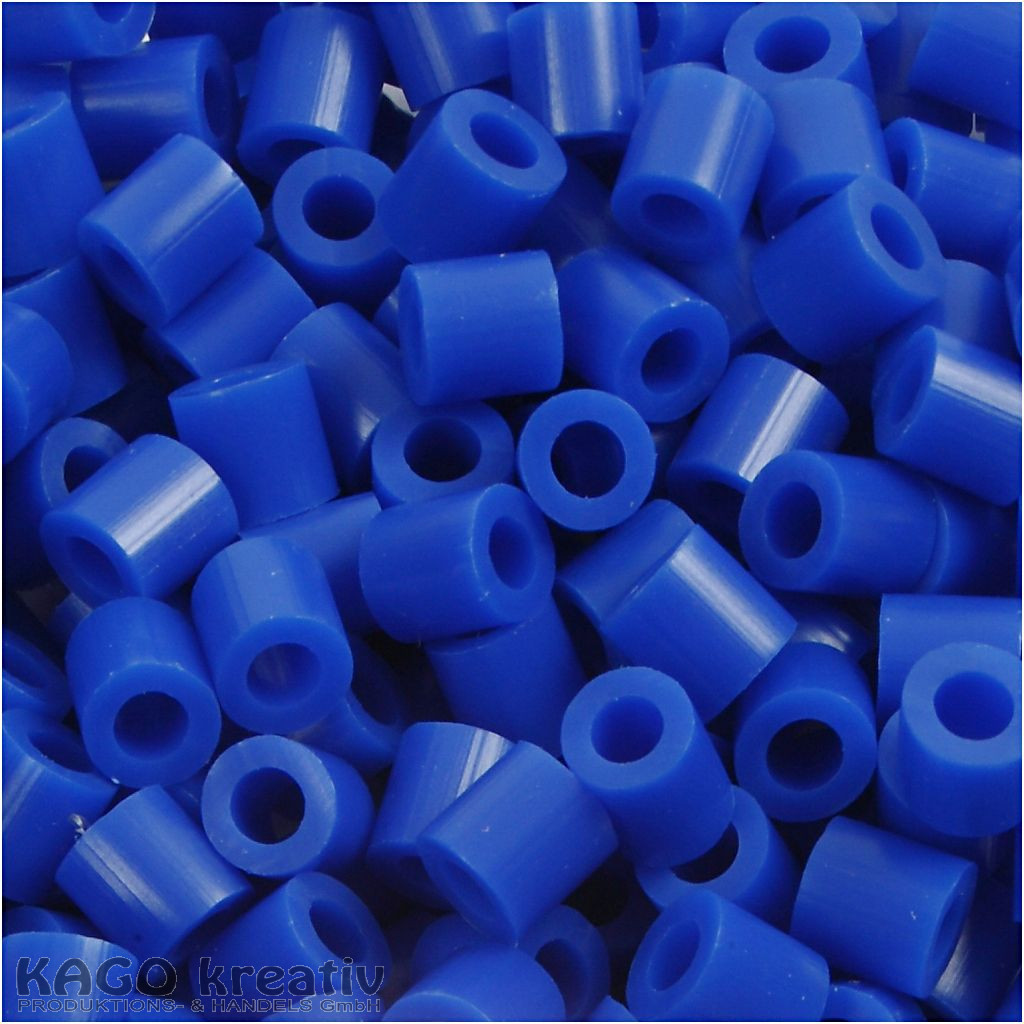 Nabbi - Bügelperlen, 5x5mm, dunkelblau Nr.21 1.100 Stück