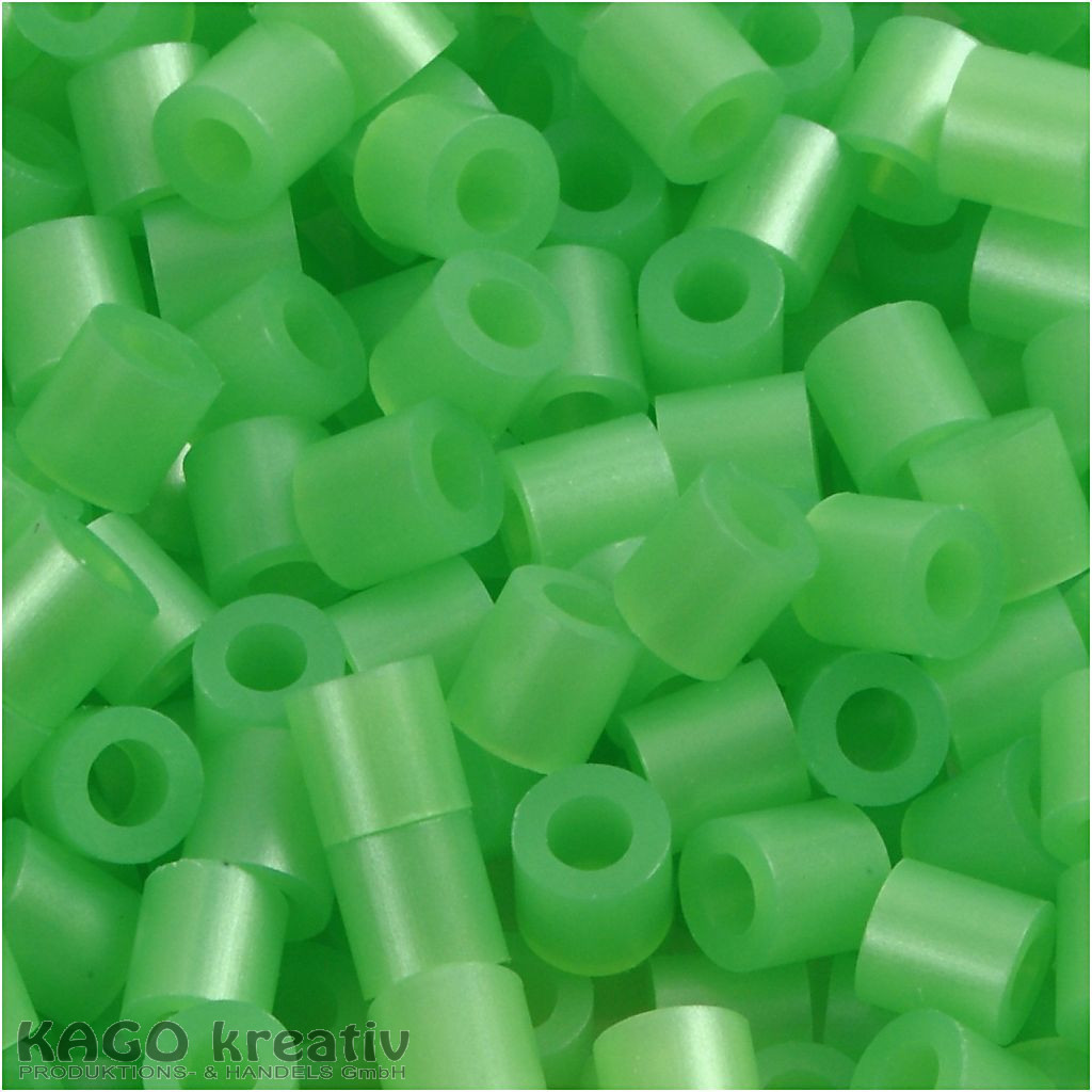 Nabbi - Bügelperlen, 5x5mm, hellgrün Nr.22 1.100 Stück