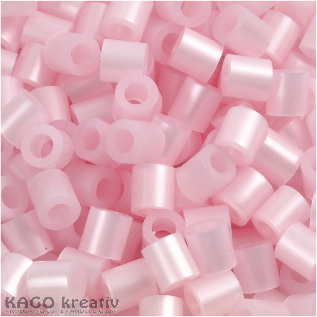 Nabbi - Bügelperlen, 5x5mm, rosa perlmutt Nr.26 1.100 Stück