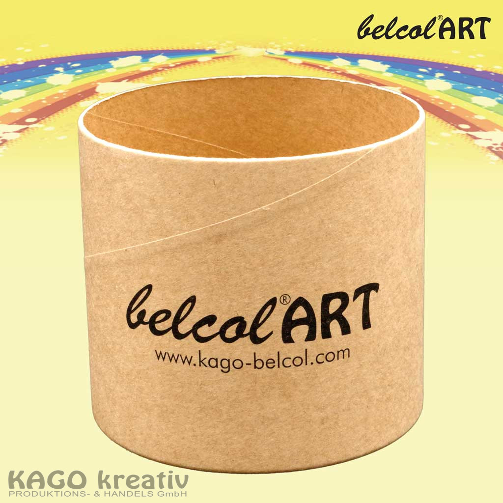 belcolART Runddose Pappe