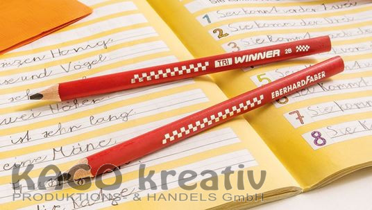 12 Bleistifte Tri WINNER von Eberhard Faber