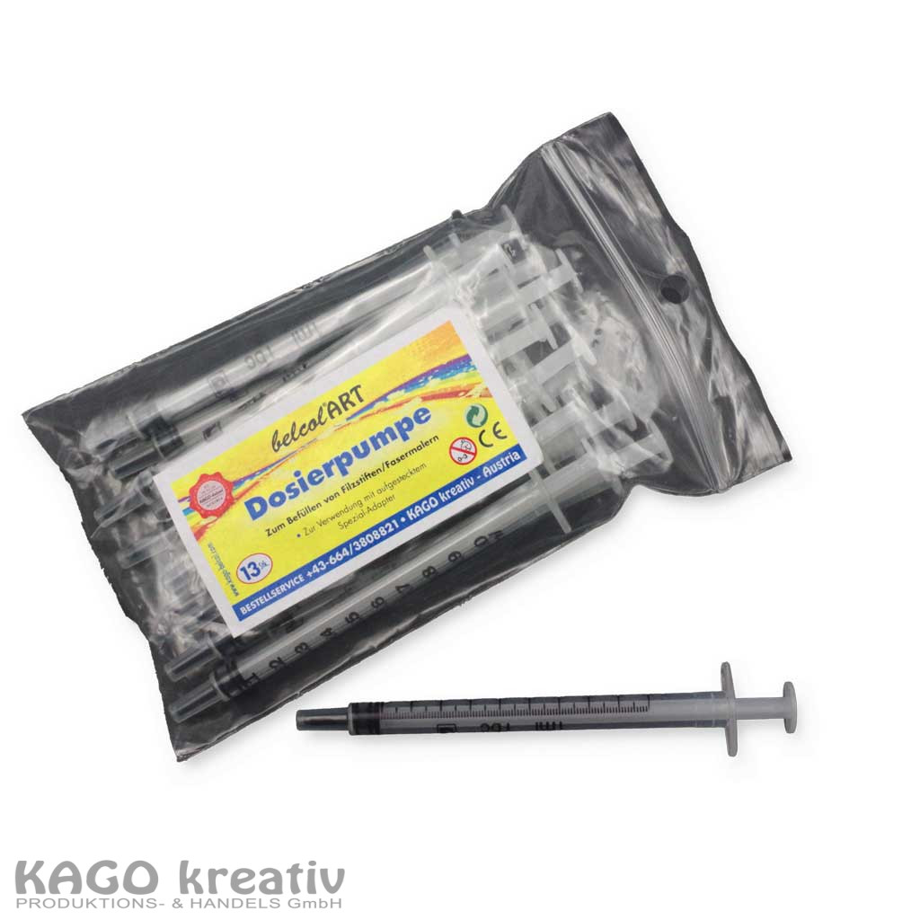 belcolART Dosierpumpe für belcolART NFT Set 13 Stück