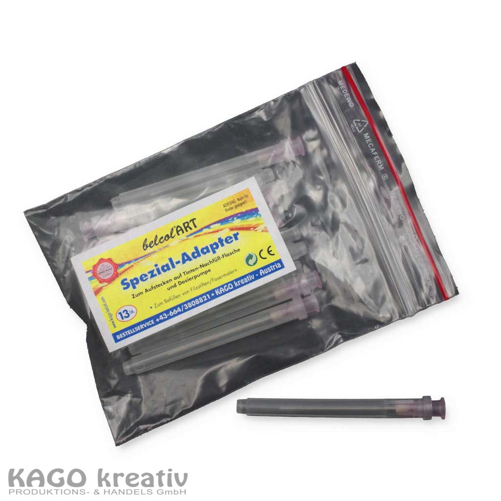 belcolART Spezial Adapter f. NFT +NFDP Set 13 Stk.