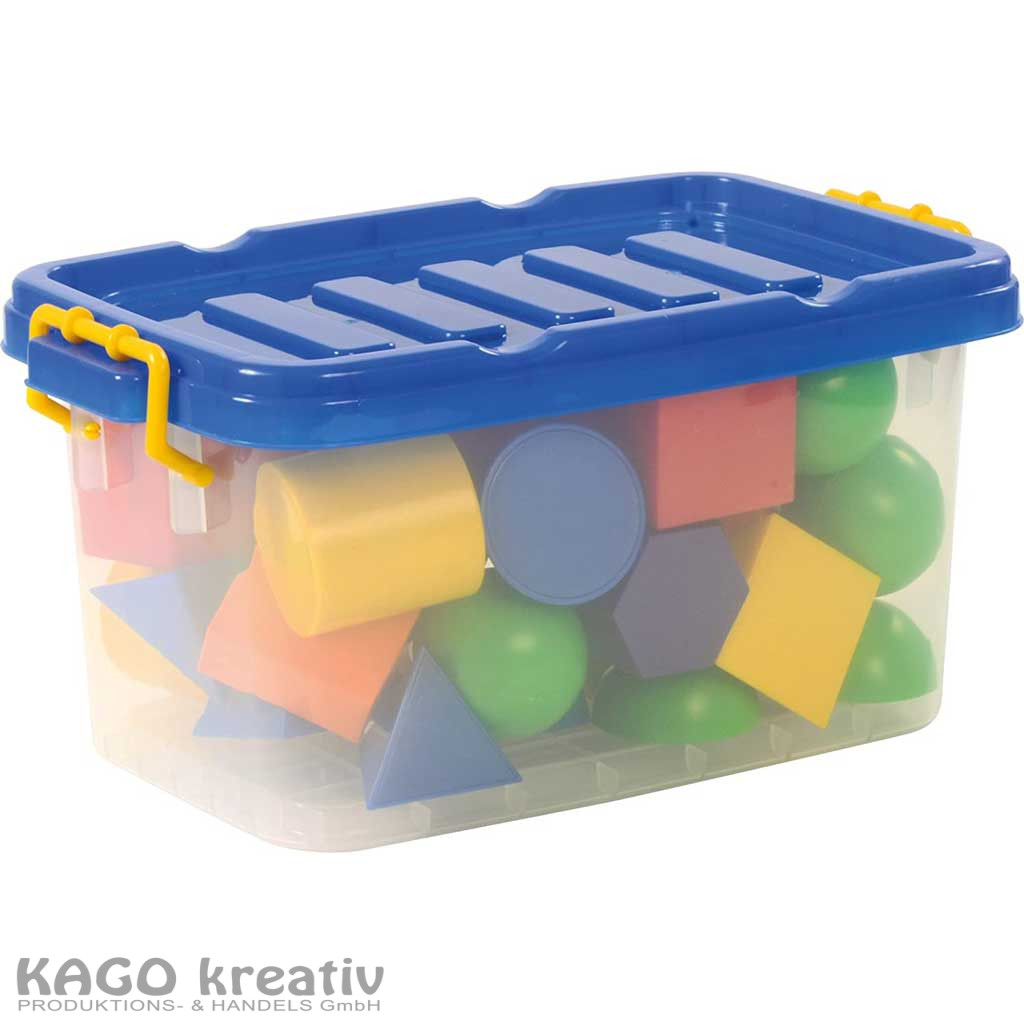 Geoformen farbig 36 Stück