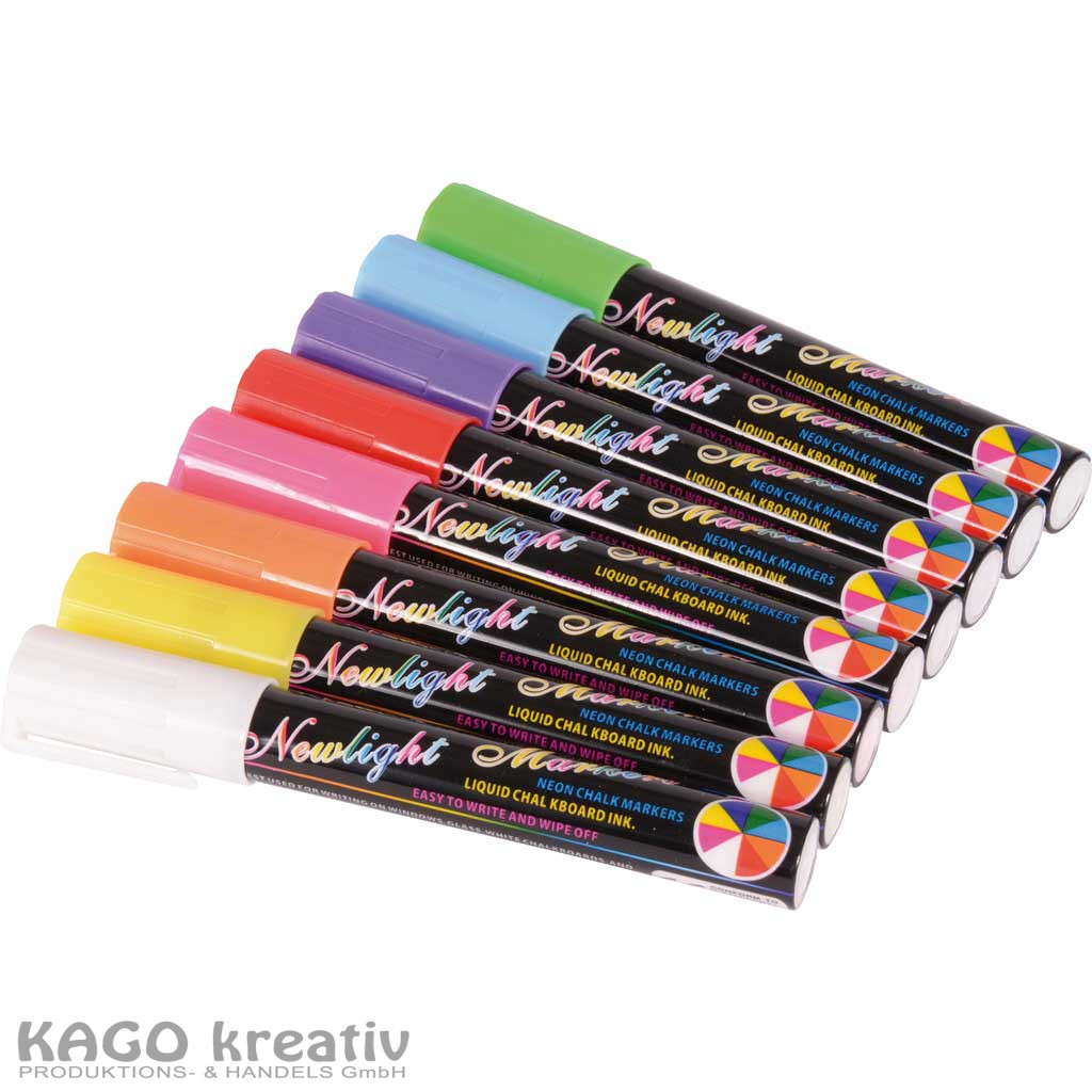 Flüssigkreide Stifte 8er Set