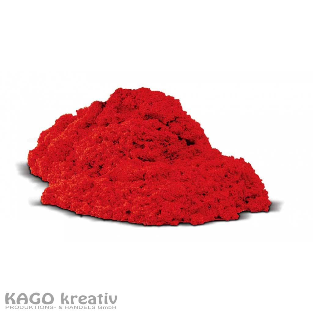 Fließsand 1 kg rot