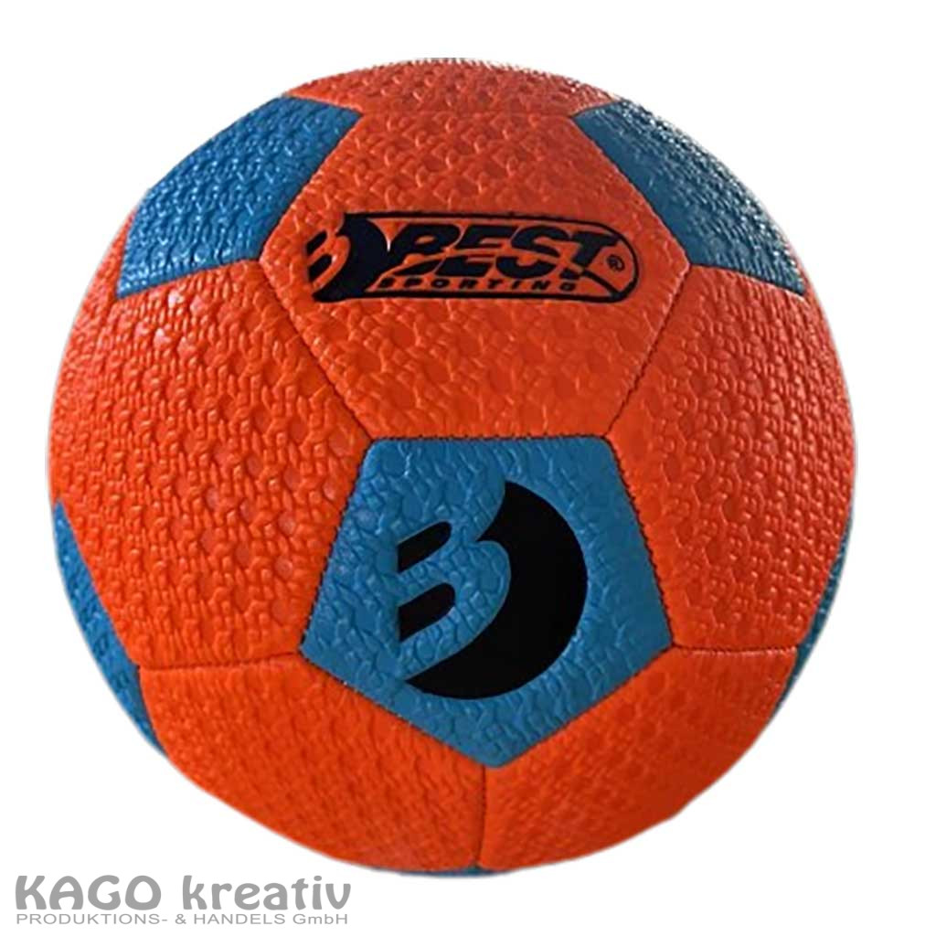Freizeitball orange/blau, Kindergartenqualität