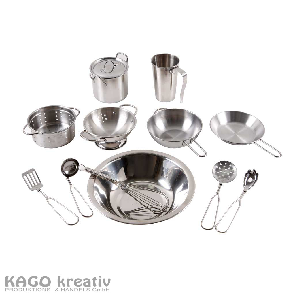 XL Küchen-Set, Kinder-Kochset 12 tlg.