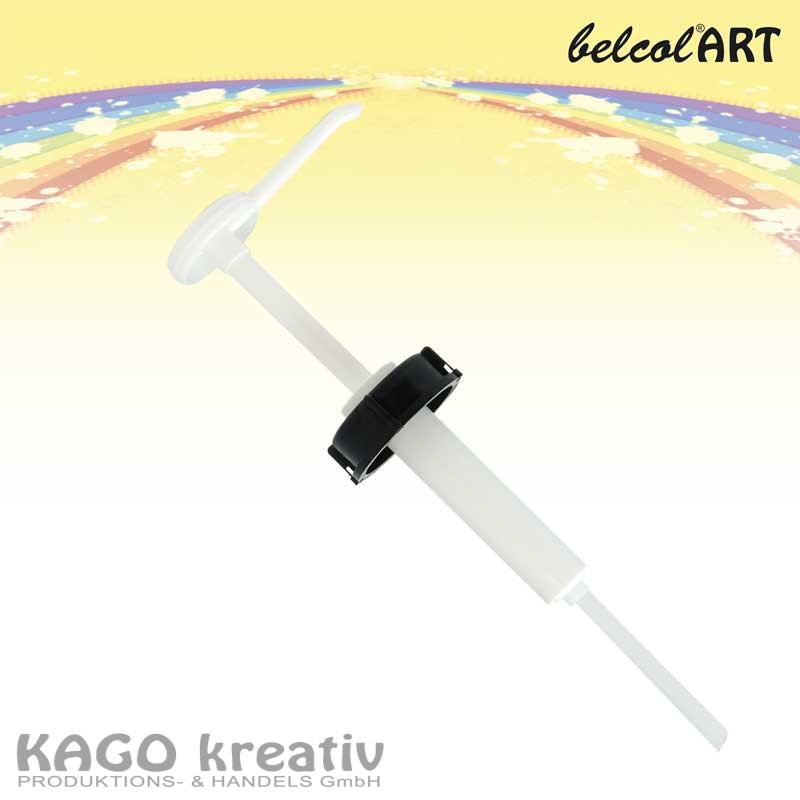 belcolART Pumpe f.Kan. inkl.Fixierring u.Saugrohr