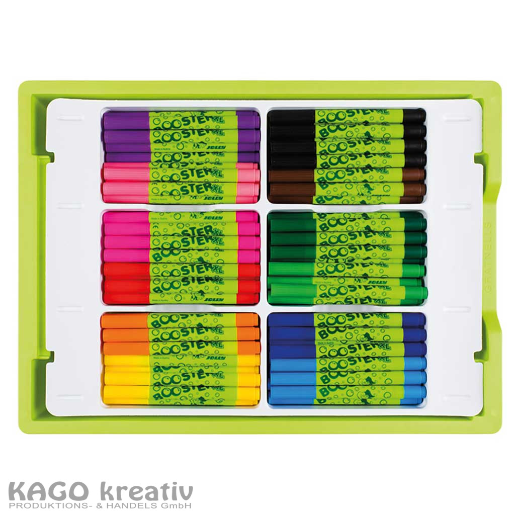 Kindergartenbox Jolly Booster XL 180 Stück in 12 Farben