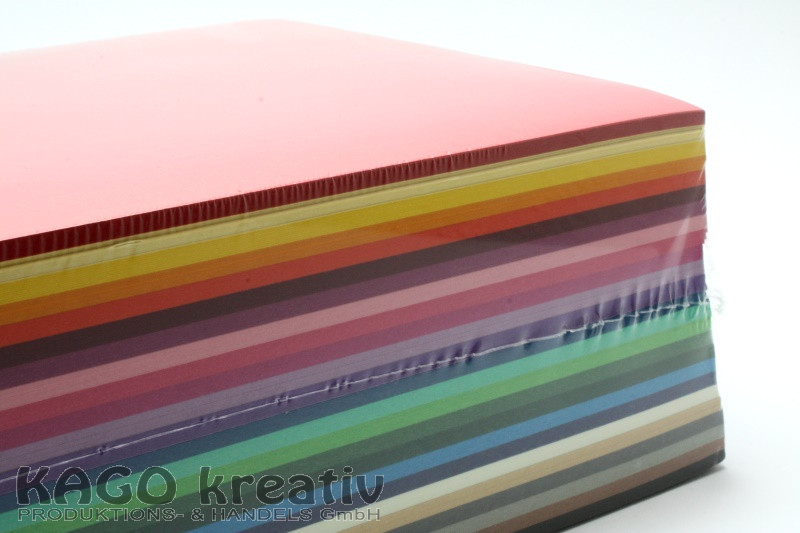 Fotokarton DinA4 250 Bg in 25Farben 300g
