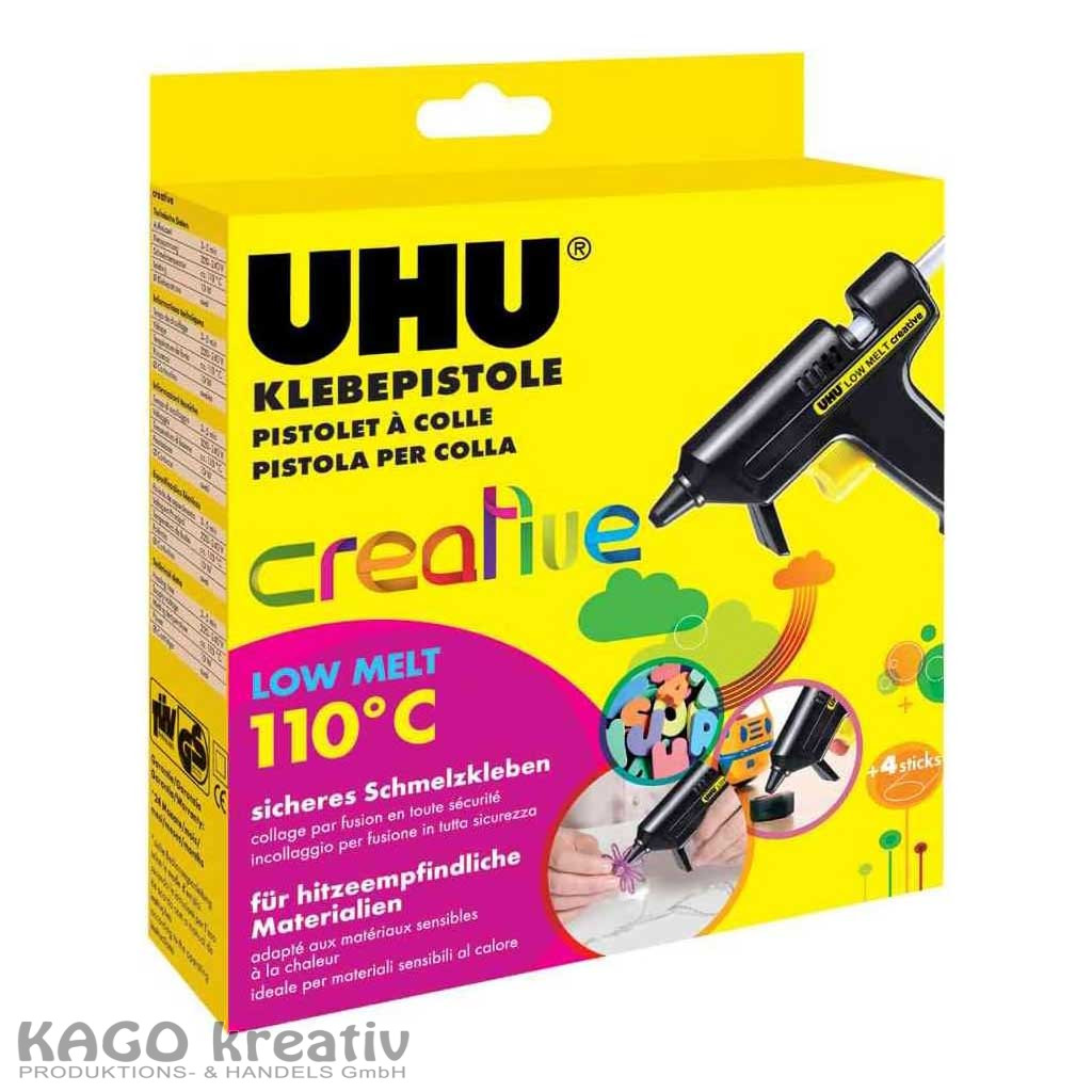 Klebepistole von UHU Low Melt 110 °C