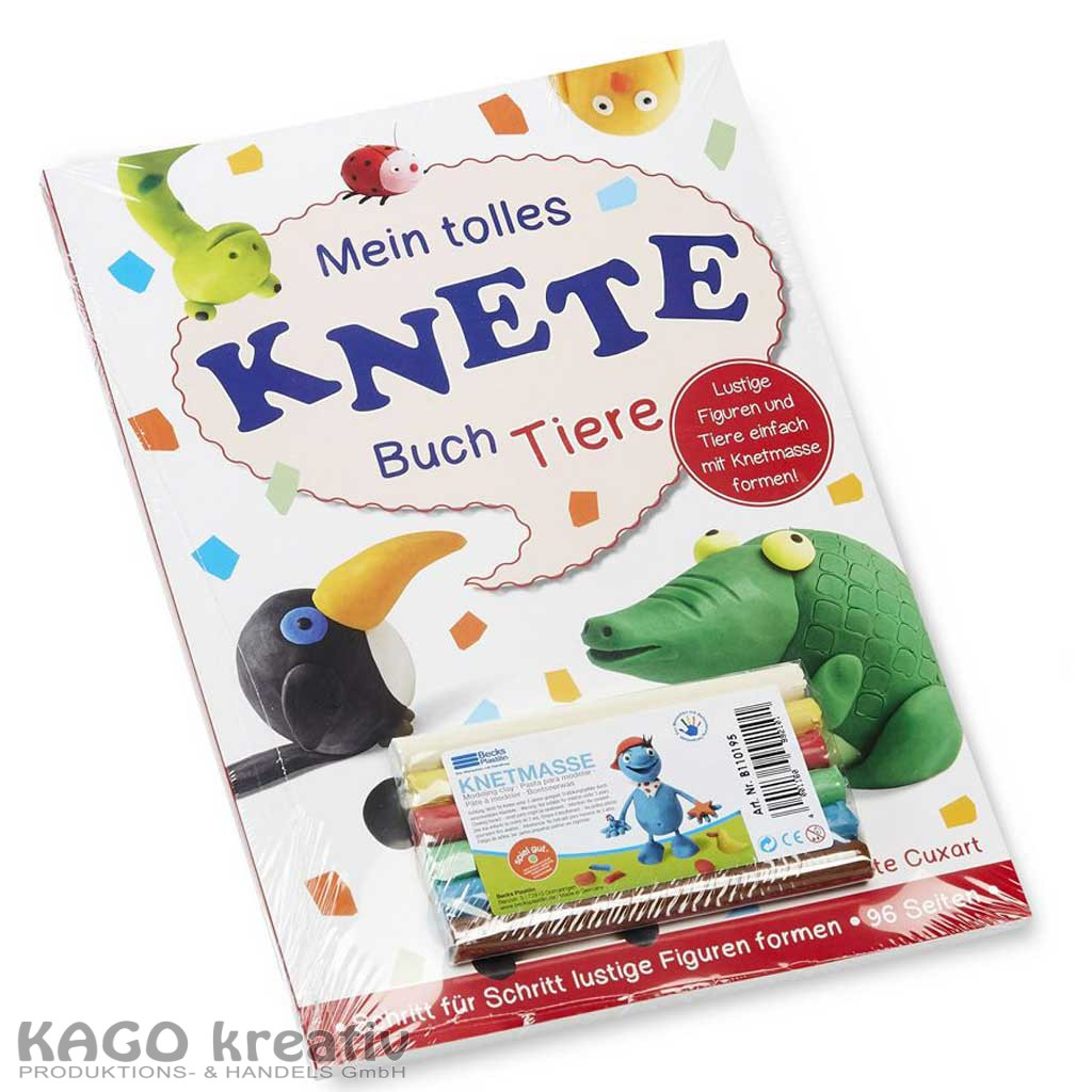 Knetbuch Tiere 96 Seiten