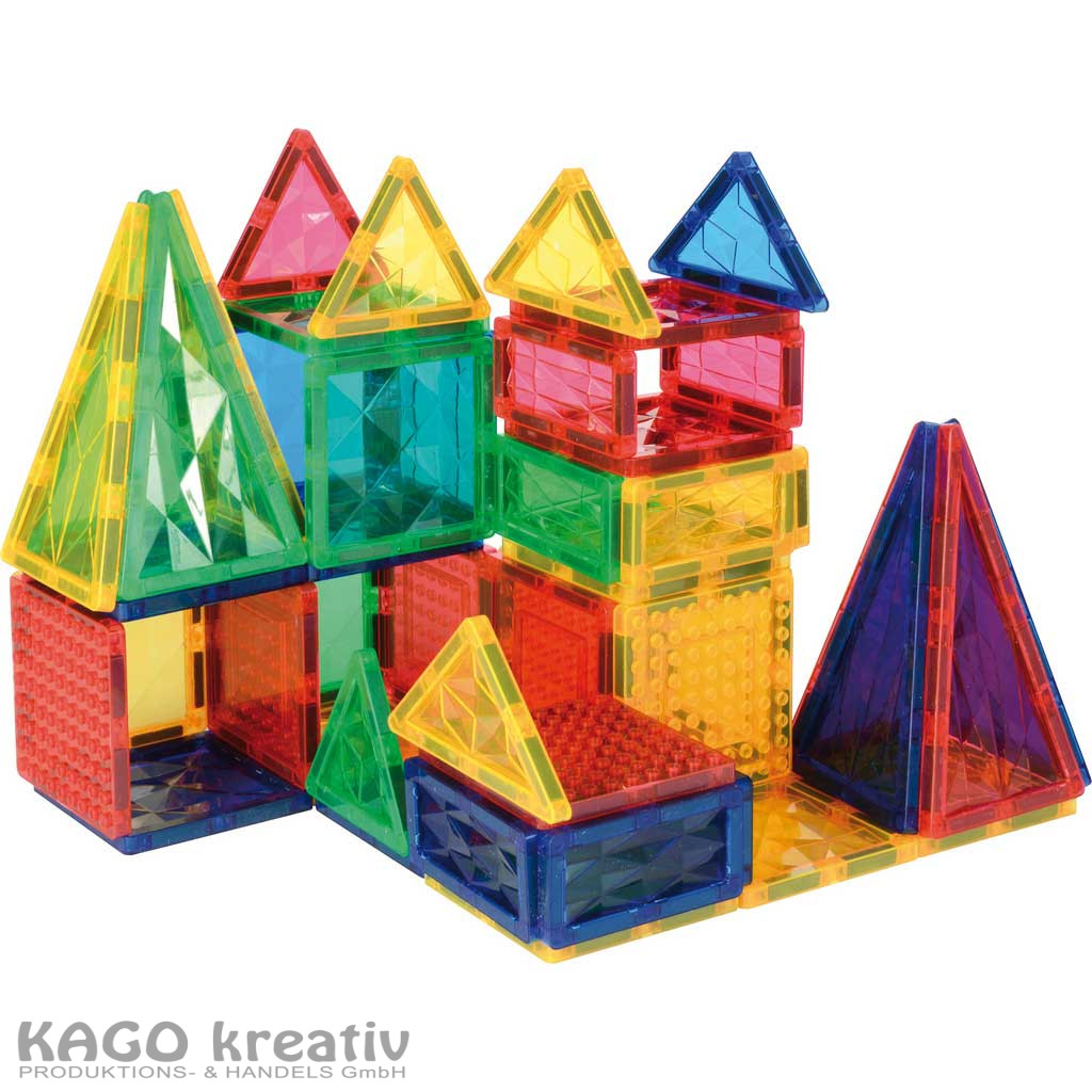 Magnetische Spielsteine 108 Teile
