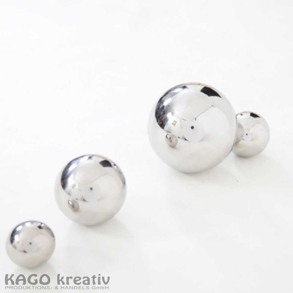 Sensorik-Spielkugeln Material: Edelstahl, Maße: Ø 6,8,10,15 cm