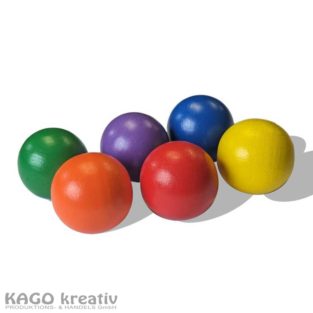 Magnet Kugelbahn Ersatzkugeln 6er Set Maße: Kugel: Ø 3 cm