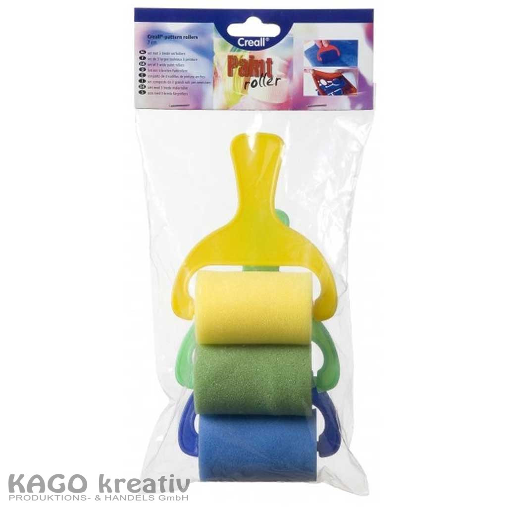 Creall-paint rollers 3 Stück