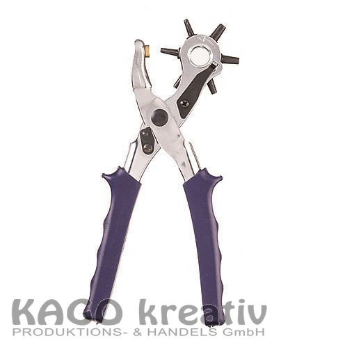 Lochzange Revolver 20cm, 6-Loch