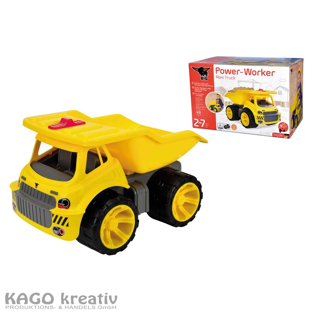 BIG Power Worker Maxi Kipper Produktmaße (LxBxH) 46 x 32 x 30 cm