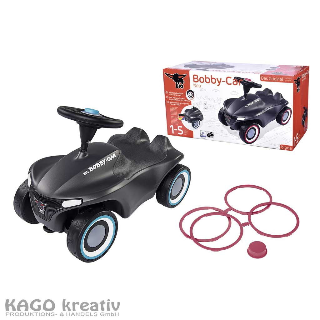 BIG Bobby Car Neo Anthrazit Produktmaße (LxBxH): 57 x 30 x 39 cm
