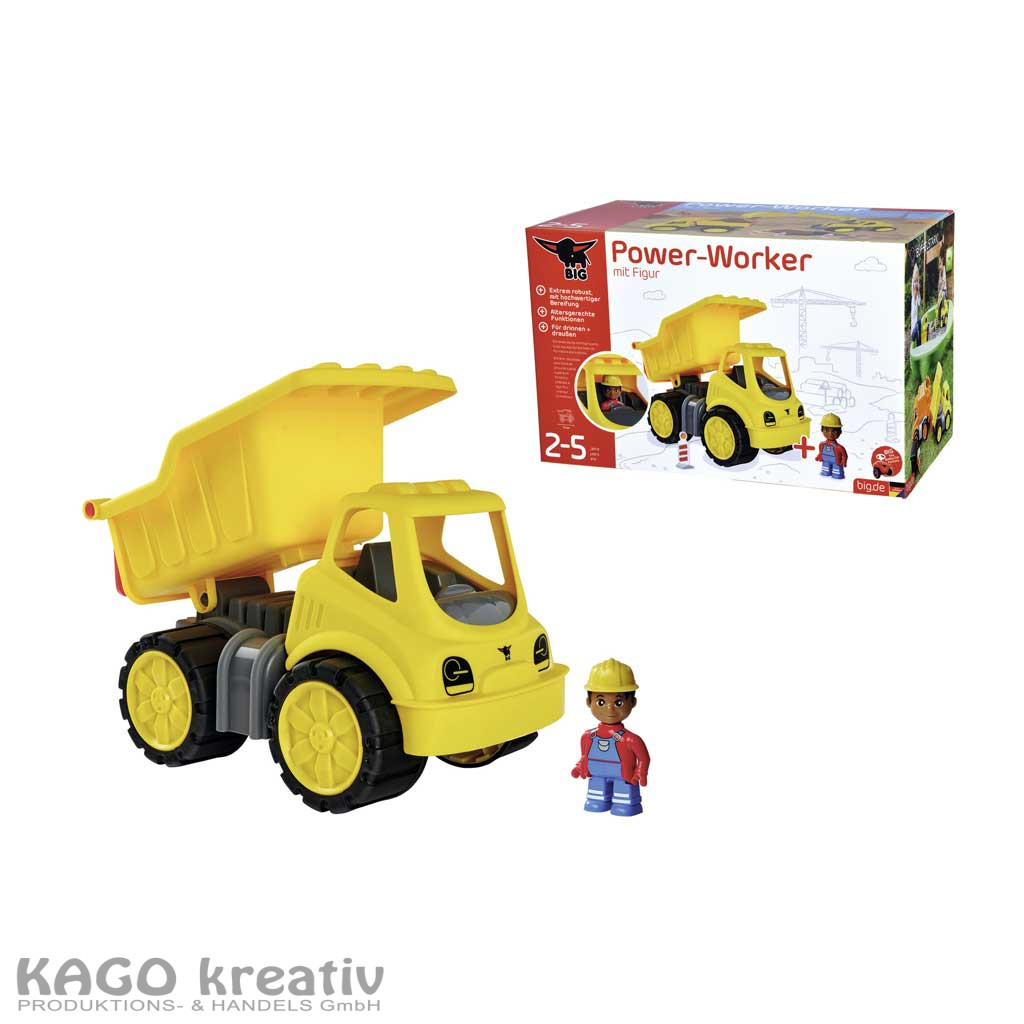 BIG Power Worker Midi Kipper Artikelgröße montiert (L x B x H): 31 x 20 x 23 cm