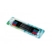 Overhead Permanent-Marker 4er Etui Doppelfaser, rot, blau, grün, schwarz