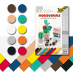 Moosgummi A4, 10 Blatt farbig sortiert