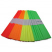 20 Rollen Krepppapier, 50x250cm, fluoreszierend, in 4 Farben sortiert