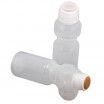 20x Dosierflasche mit Schwamm und Kappe 70ml