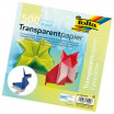 Transparentpapier-Faltblätter 42g/m² 20x20cm, 500 Blatt, farbig sortiert
