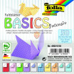 Faltblätter 80g/m², BASIC INTENSIV 10x10cm, 50 Blatt, 10 Motive sortiert