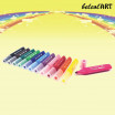 belcolART 3-kant Fasermaler 12 Farben in der Runddose Made in Austria