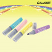 belcolART 3-kant Jumbo-Maler, in 4 Pastellfarben 12 Stifte in der Runddose