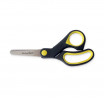 Bastelschere 13,5cm rund mit Softgrip, Klinge 5cm aus rostfreiem Edelstahl, beidseitiger Schliff