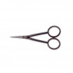 Silhouetten-Schere, beidseitiger Schliff, rostfrei aus Edlestahl, 10,5cm lang, Klinge 2,5cm