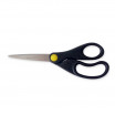 Kinderbastelschere 14cm Spitz + cm-Skala beidseitiger Schliff, Klinge 5cm