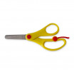 Kinderbastelschere 13cm Rund, Helper, beidseitiger Schliff, Klinge 4cm