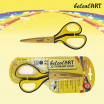 belcolART 3D TITANIUM Schere GOLD Scherenlänge 175mm, Schnittlänge 60mm