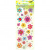 Brilliant Sticker FLOWERS, ca.10x23cm 1 Blatt