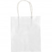 Papiertüten aus 110g/m² Kraftpapier 20 Stück, 18x8x21cm, weiß