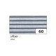 E-Wellpappe, 50x70cm, 10 Bogen silber